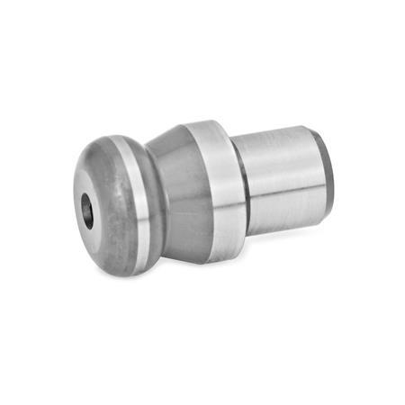 Otto Ganter Workholding Bolt with Ball Type Shoulder, GN 6322
